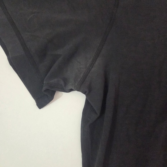 Lululemon 5 Year Basic Tee Men's Black Updated Fit Short Sleeve T Size L - Picture 6 of 10